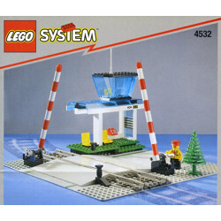 Lego 4532 Artificial level crossing