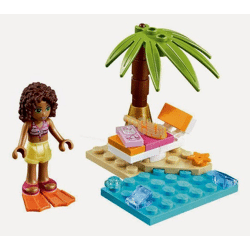 Lego 30114 Good friends: Summer: Andrea's beach loungers