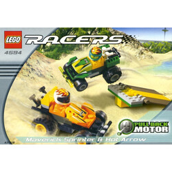 Lego 4594 Maverick Sprinter and Hot Arrow
