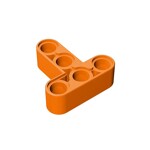 Technic Beam 3 x 3 T-Shape Thick #60484 - 106-Orange