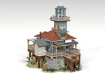 URGE 30105 Street View: Old Fishhouse: Lighthouse Fishhouse
