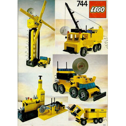 Lego 744 Universal Building Set with Motor, 7 plus
