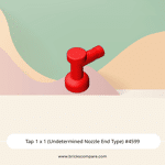 Tap 1 x 1 (Undetermined Nozzle End Type) #4599 - 21-Red