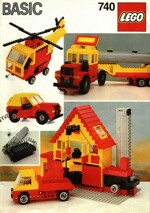 Lego 740 Basic Building Set, 7 plus