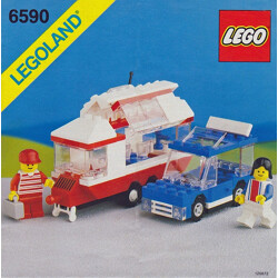 Lego 6590 Holiday camper vans