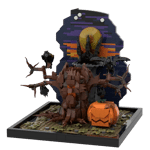 GOBRICKS MOC 198223 Halloween Tree & Pumpkin