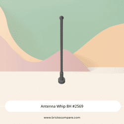 Antenna Whip 8H #2569  - 199-Dark Bluish Gray