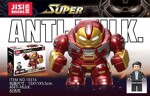 DECOOL / JiSi 10316 Iron Man anti-Hulk armor, Stark hand-held puppet