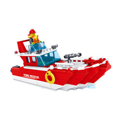 KAZI / GBL / BOZHI KY98204 Fire Police: Fire Boat