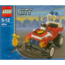 Lego 4914 Fire: Fire Chief's Car