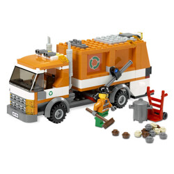 Lego 7991 Traffic: Garbage Collection Trucks