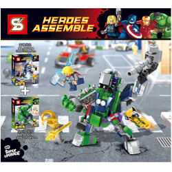 SY SY517A Thor fighter, Hulk fighter combined robot