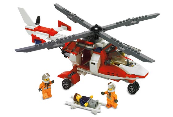 Lego 2024 medical helicopter