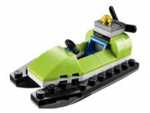 Lego 40099 Promotion: Modular Building of the Month: Jet Sled