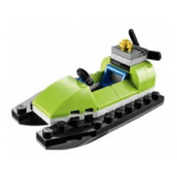 Lego 40099 Promotion: Modular Building of the Month: Jet Sled