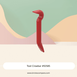 Tool Crowbar #92585 - 21-Red