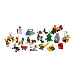 Lego 2824 Festive: City Christmas Countdown Calendar