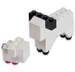 Lego 40064 Promotion: Modular Building of the Month: Lamb