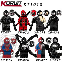 KORUIT KT1010 8 Minifigures: Super Heroes