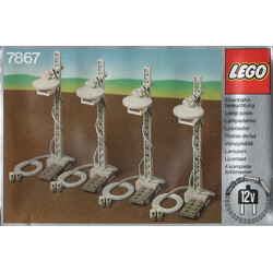 Lego 7867 Train: 12 Volt Street Lights