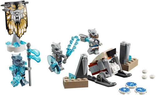 Lego 70232 Qigong Legends: Sword Tiger Tribal Combat Corps Group