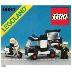 Lego 6684 Police patrol