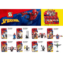 SY SY688-8 8 Spiderman Minifigures