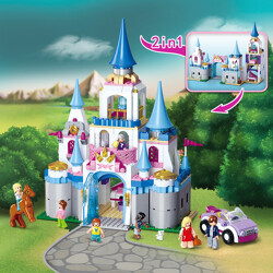 Sluban M38-B0610 Dolphin Bay Pink Dream: Sapphire Castle