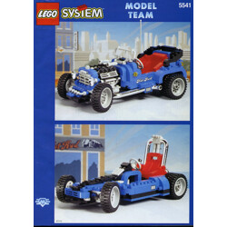 Lego 5541 Blue Rage Modified Car