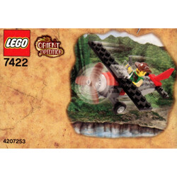 Lego 7422 Adventure: Red Eagle Expedition Aircraft