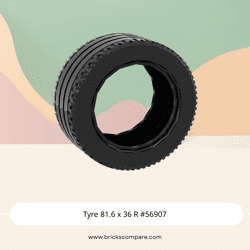 Tyre 81.6 x 36 R #56907 - 26-Black