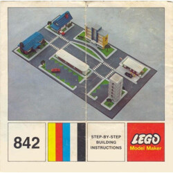 Lego 842-2 Town Plan