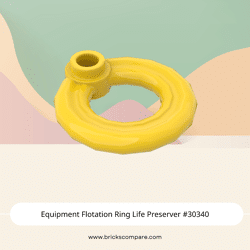 Equipment Flotation Ring Life Preserver #30340 - 24-Yellow