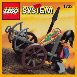 Lego 1732 Castle: Dragon Rider: Arrow Chariot
