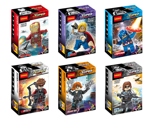 DECOOL / JiSi 0205 Avengers 2 Cubs 6