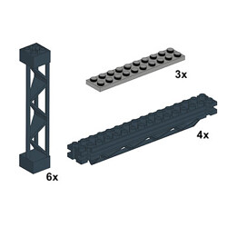 Lego 10045 Bridge