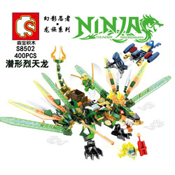 SY S8502 Ninjago: Submarine Dragon Ninja Dragon Race
