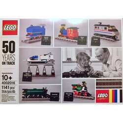 Lego 4002016 50th Anniversary Limited Trains