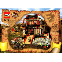 Lego 7419 Adventure: Golden Flying Dragon Castle