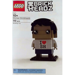 Lego SHIMAO Square head: I love