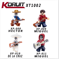 KORUIT KT1002 4 minifigures: Dreaming and Travels