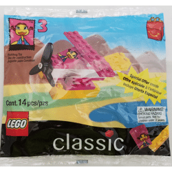 Lego 2075 McDonald's Giveaway: Pink Plane