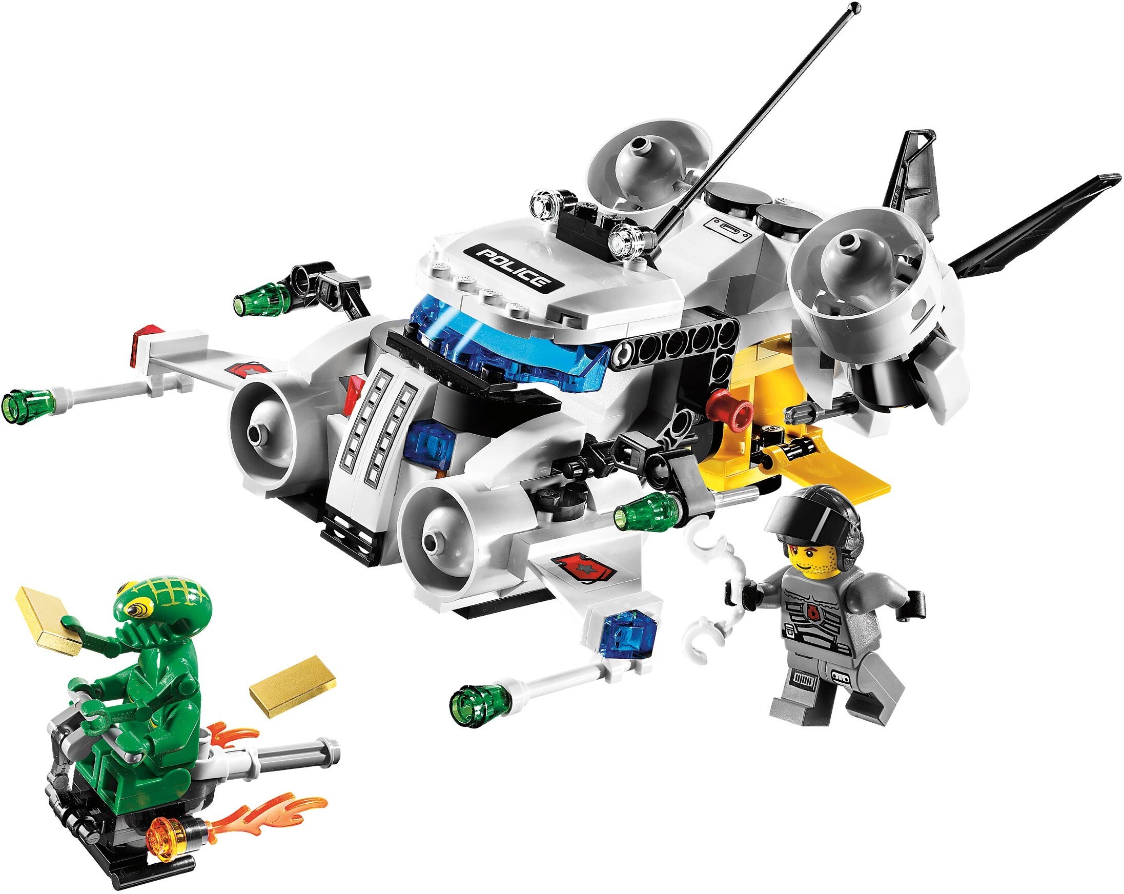 Lego 5971 Space Police 3 Gold Robbery