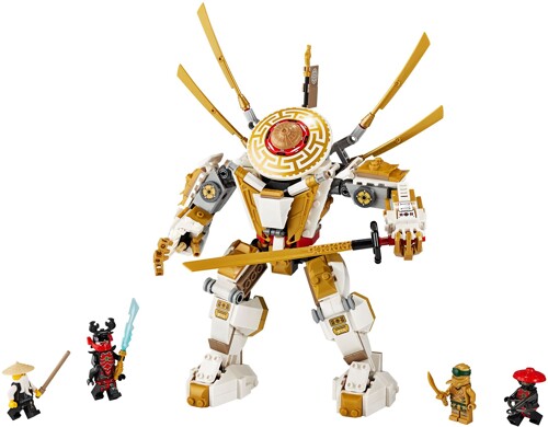 Lego 71702 Gold Armor