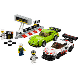 Lego 75888 Super Racing Cars: Porsche 911 RSR and Porsche 911 Turbo 3.0