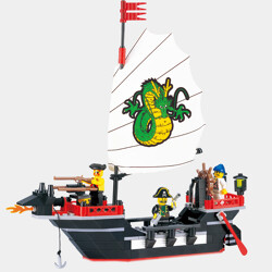 QMAN / ENLIGHTEN / KEEPPLEY 301 Pirates: The Pirate Ship Barbara