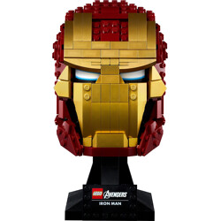 Lego 76165 Iron Man Head Carving