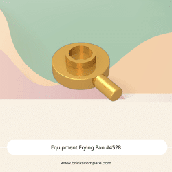 Equipment Frying Pan #4528  - 297-Pearl Gold