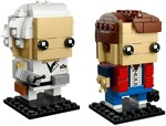 Lego 41611 Brick Headz: Back to the Future - Doctor and Martin
