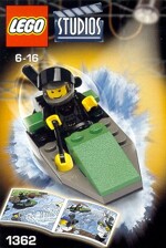 Lego 1423 Movie Studio: Steamboat